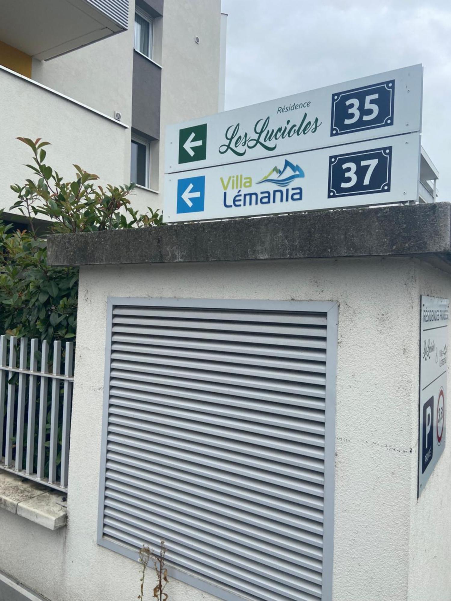 Les Lucioles Apartment Thonon-les-Bains Exterior foto
